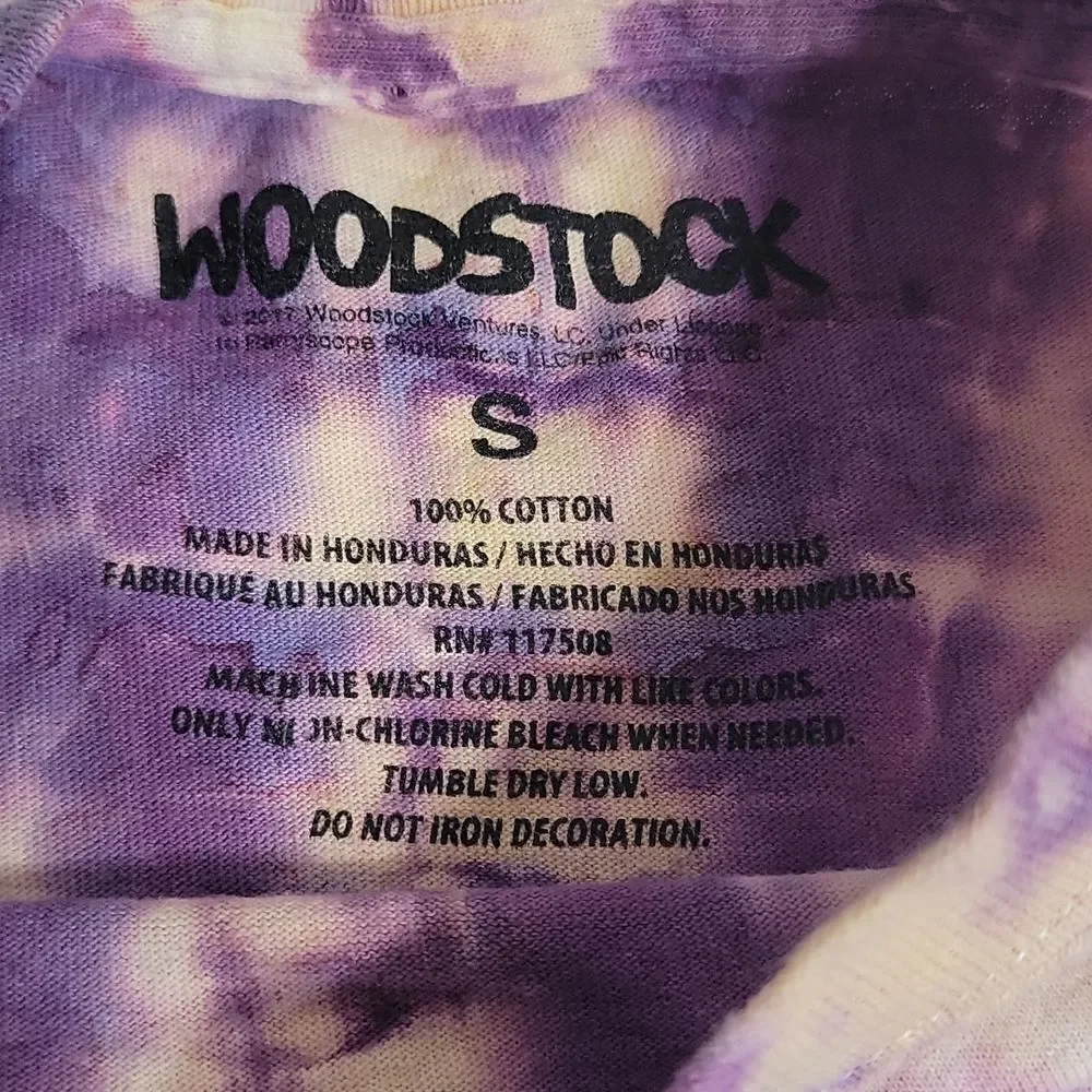 Peace Love Music Woodstock Shirt Beautiful Tie Dye Design